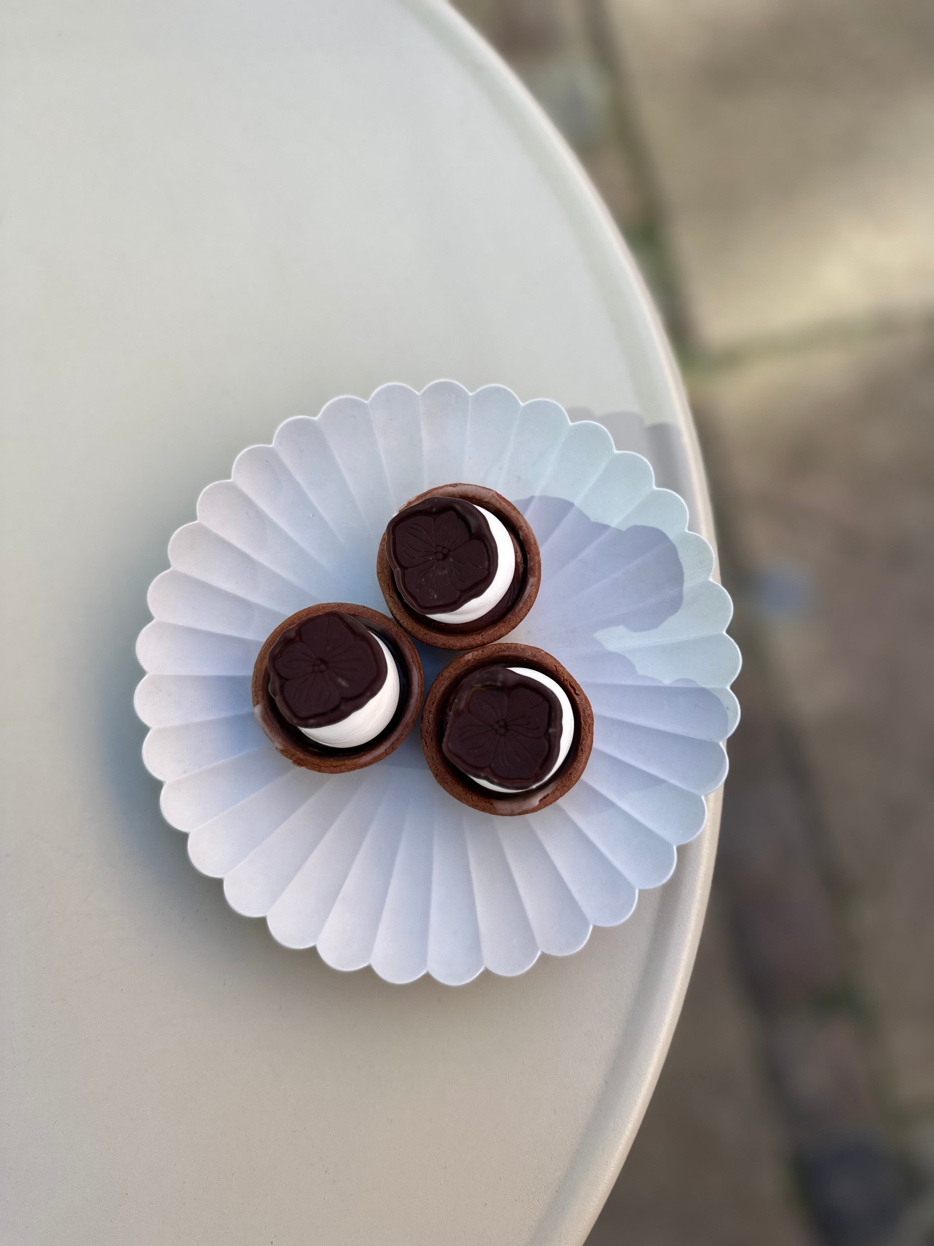 Chokolade - minitærte