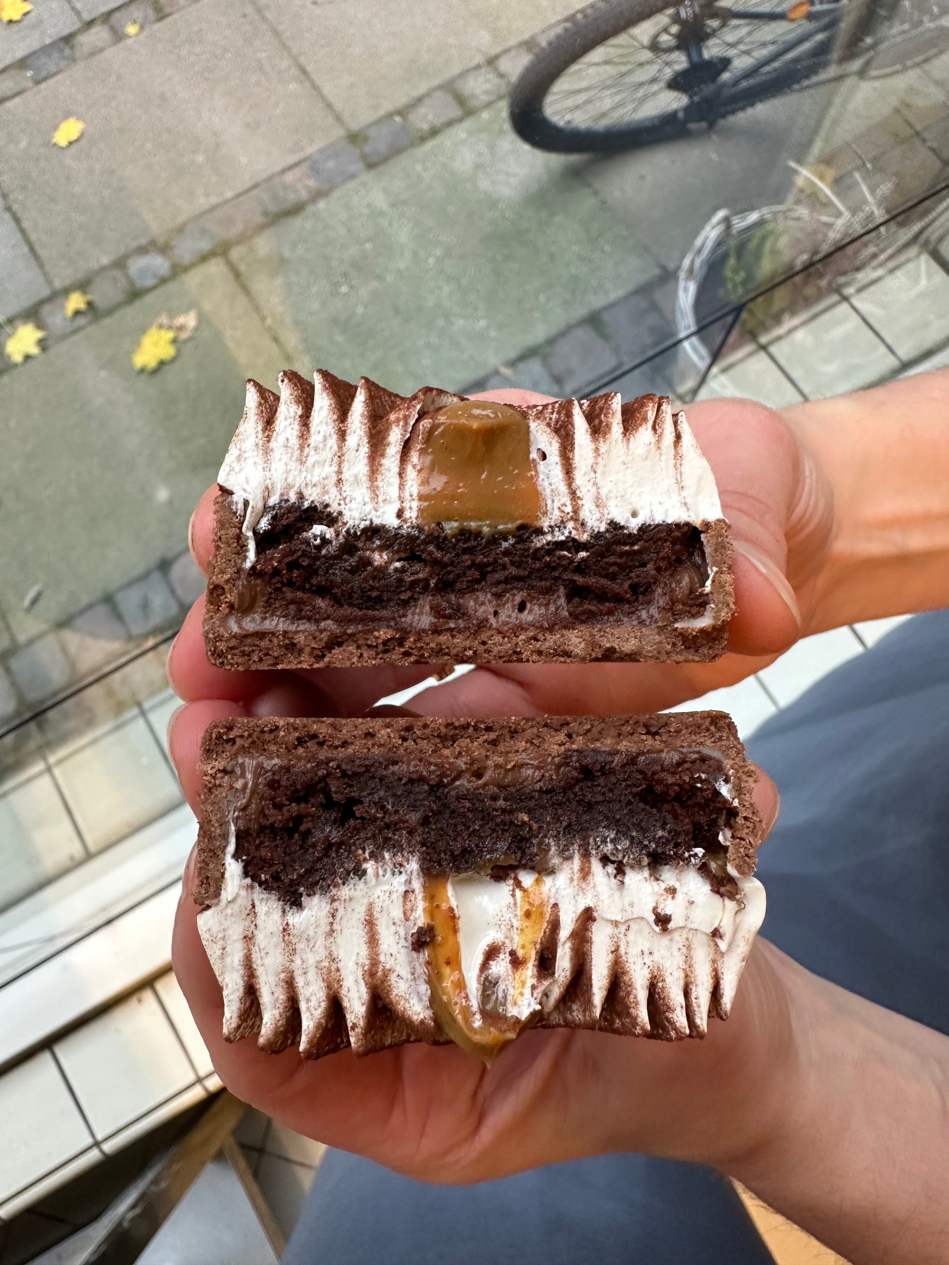 Tiramisu- og chokoladetærte
