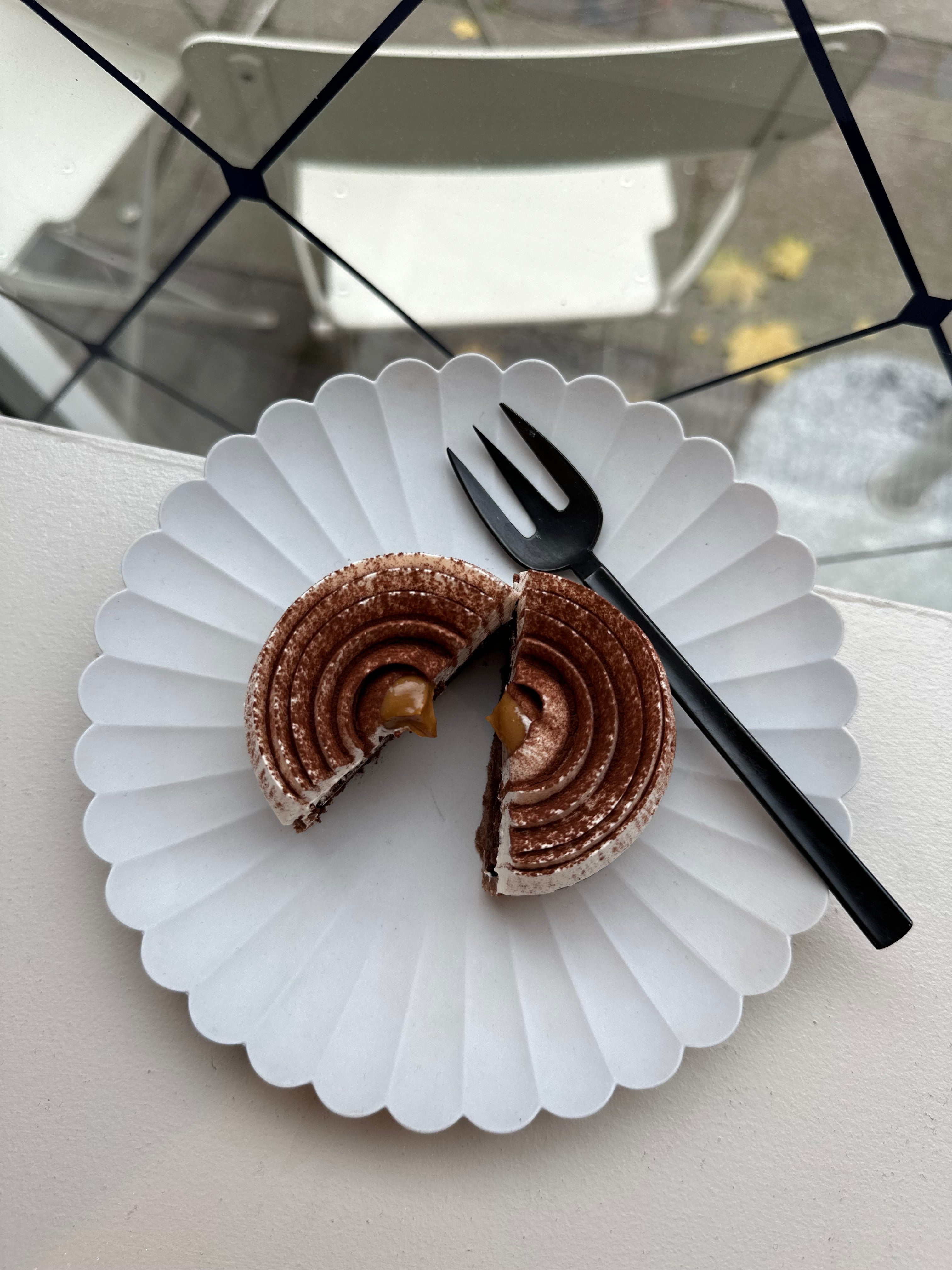 Tiramisu- og chokoladetærte