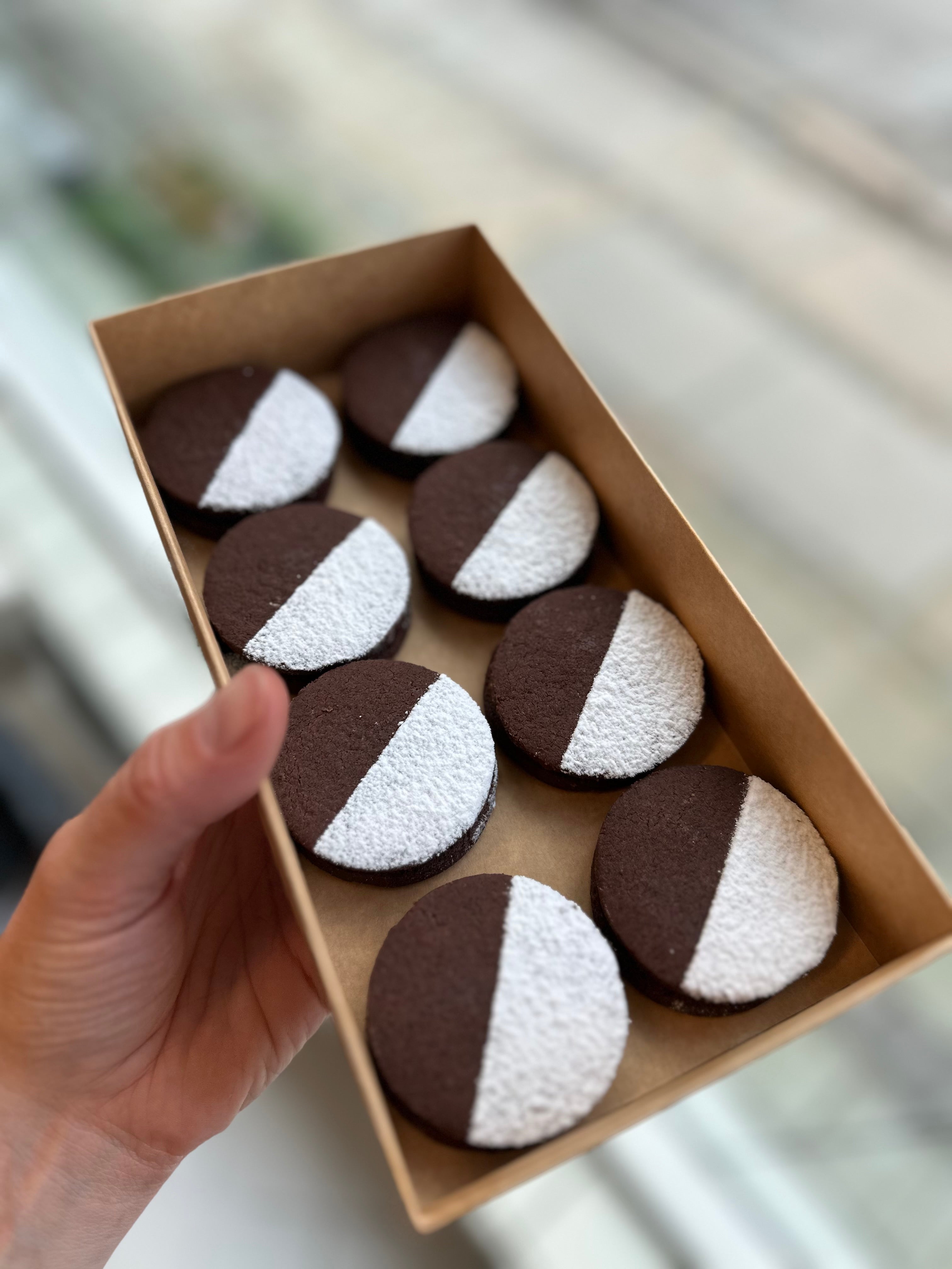 Vegansk minikage med kakao